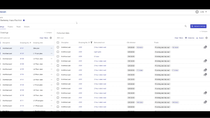 AI-powered CSI code assignment